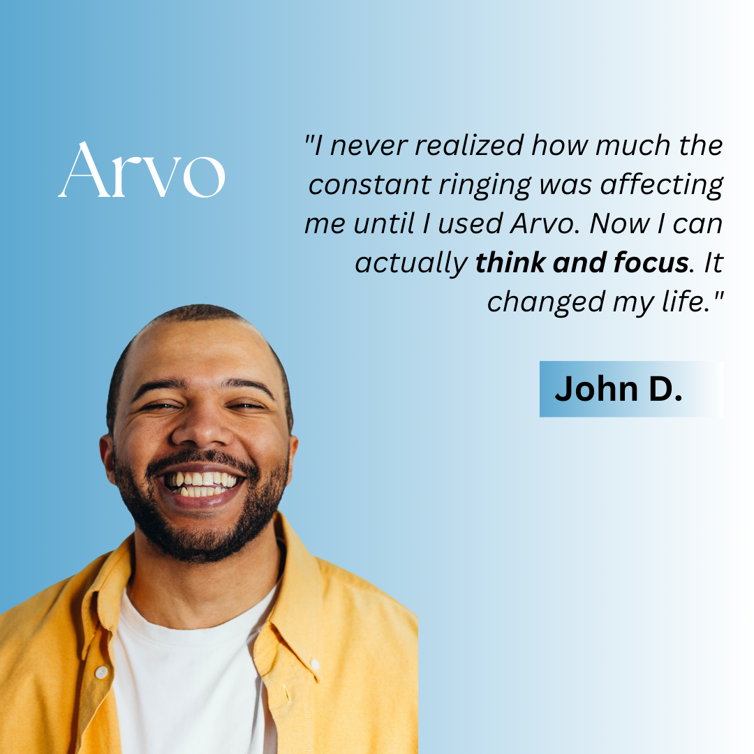 Arvo - Alivio instantáneo del tinnitus y la tensión