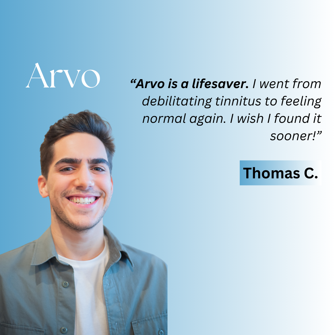 Arvo - Alivio instantáneo del tinnitus y la tensión